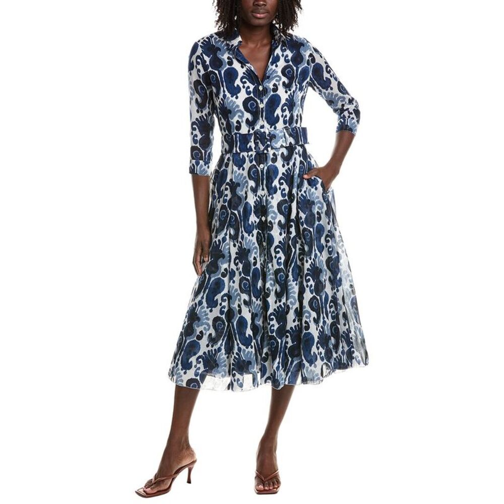 Samantha Sung Womens Avenue A-Line Dress